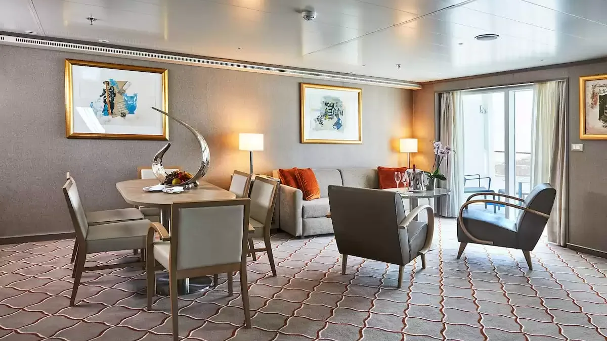 Une cabine à bord du Silver shadow