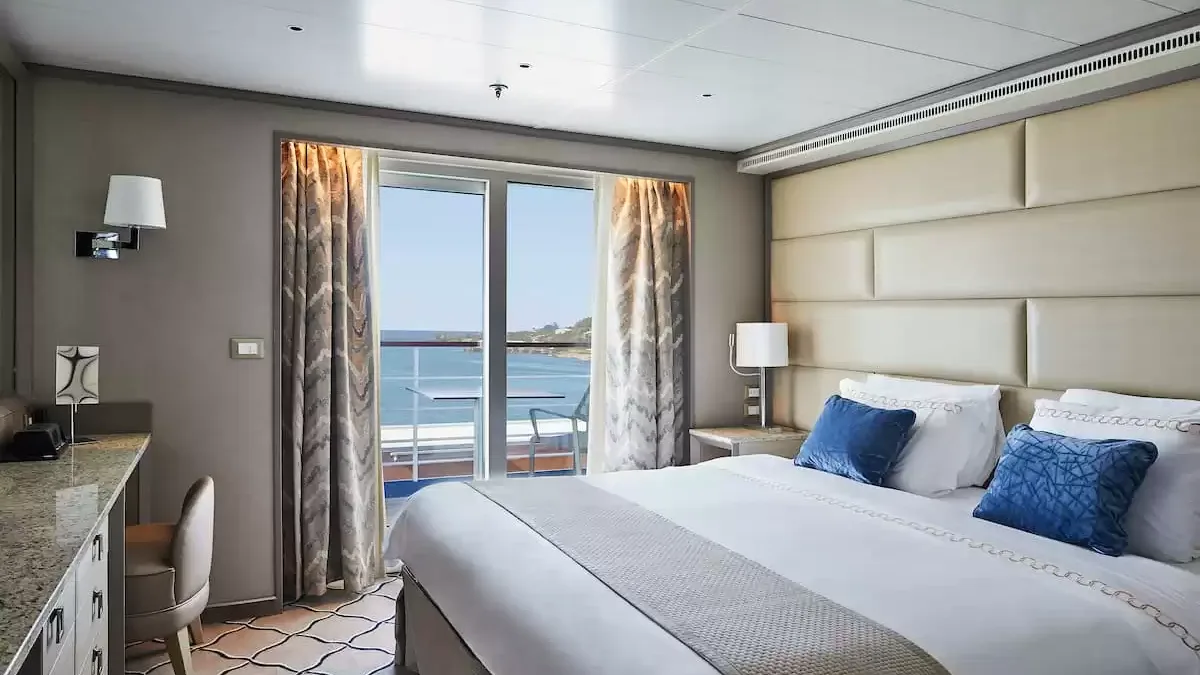 Une cabine à bord du Silver shadow