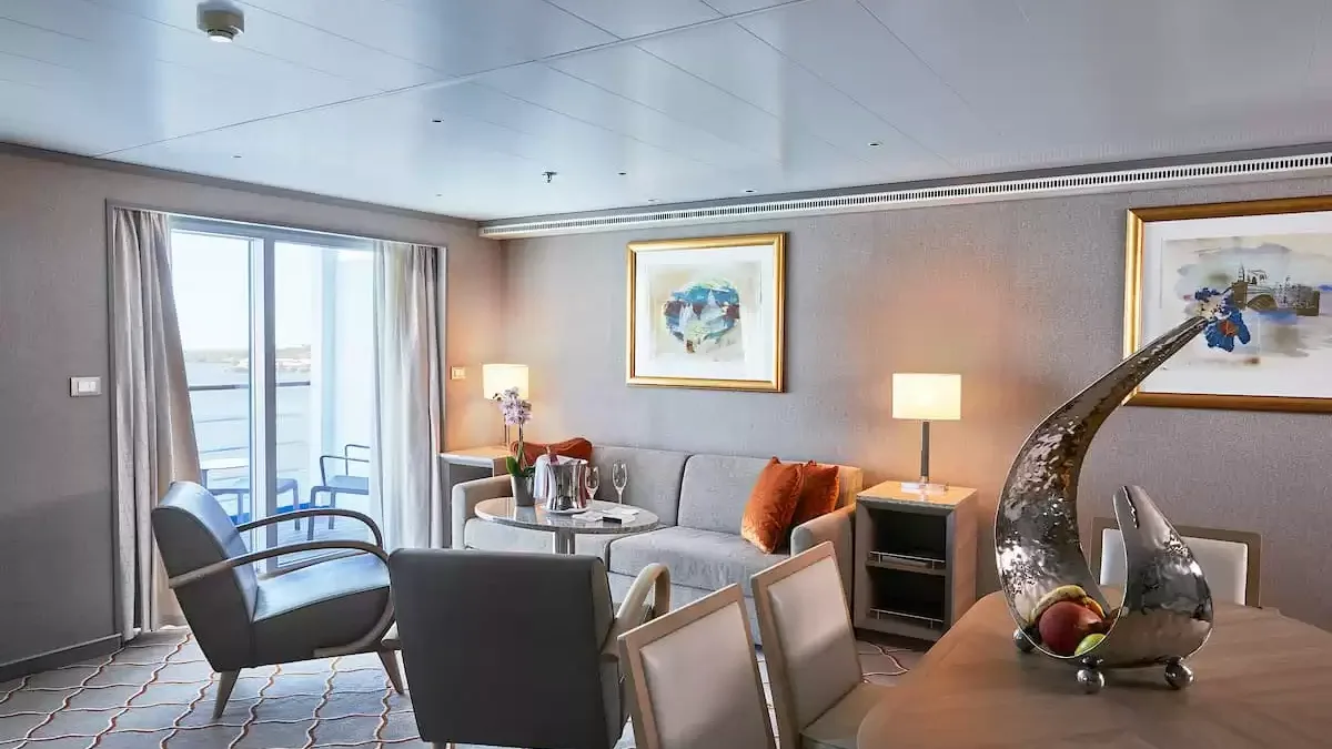 Une cabine à bord du Silver shadow