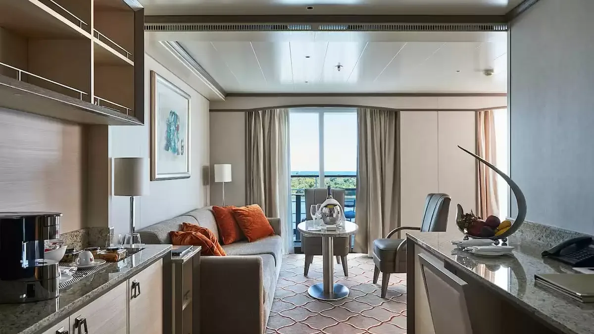 Une cabine à bord du Silver shadow