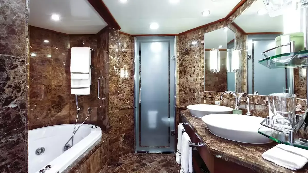 Une cabine à bord du Silver Spirit