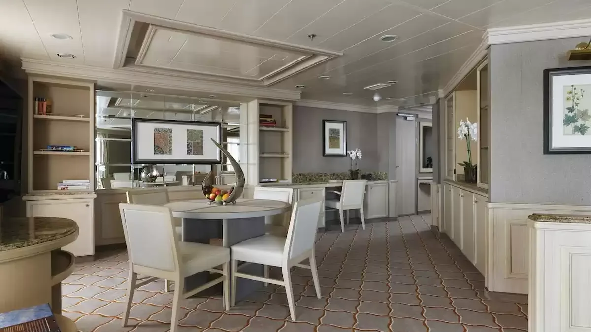 Une cabine à bord du Silver Spirit
