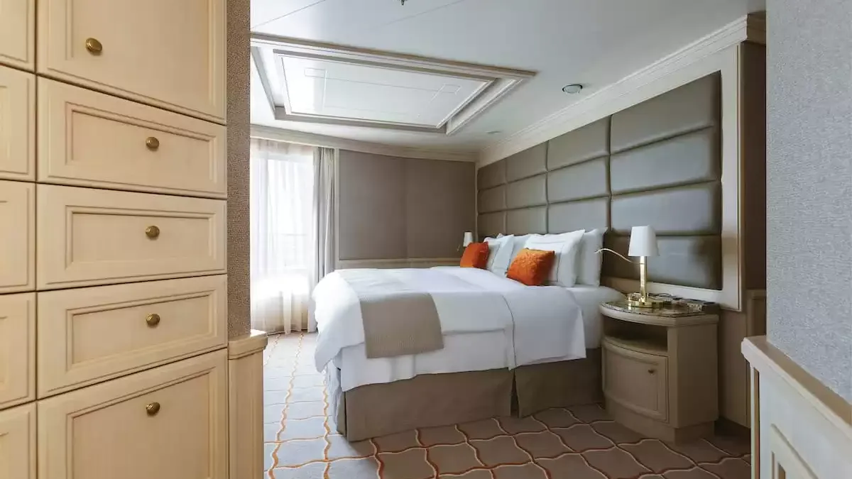 Une cabine à bord du Silver Spirit