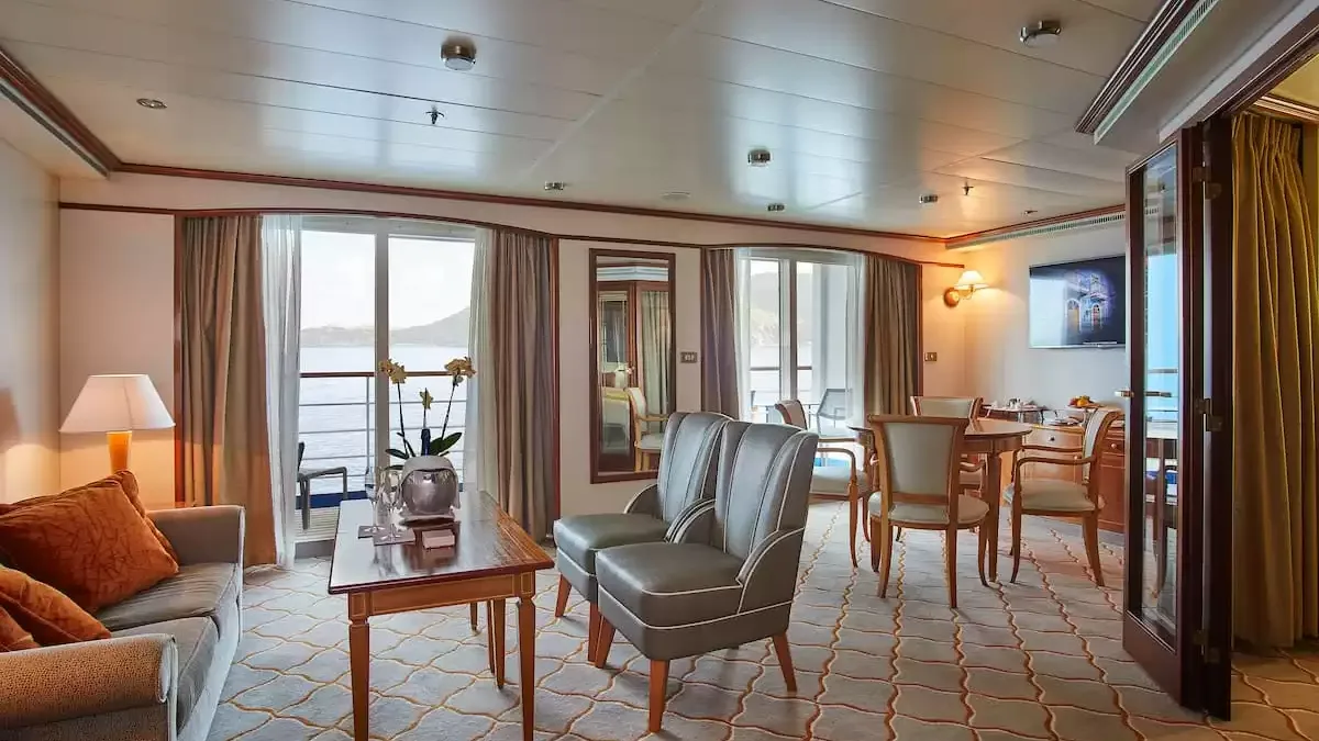 Une cabine à bord du Silver Whisper