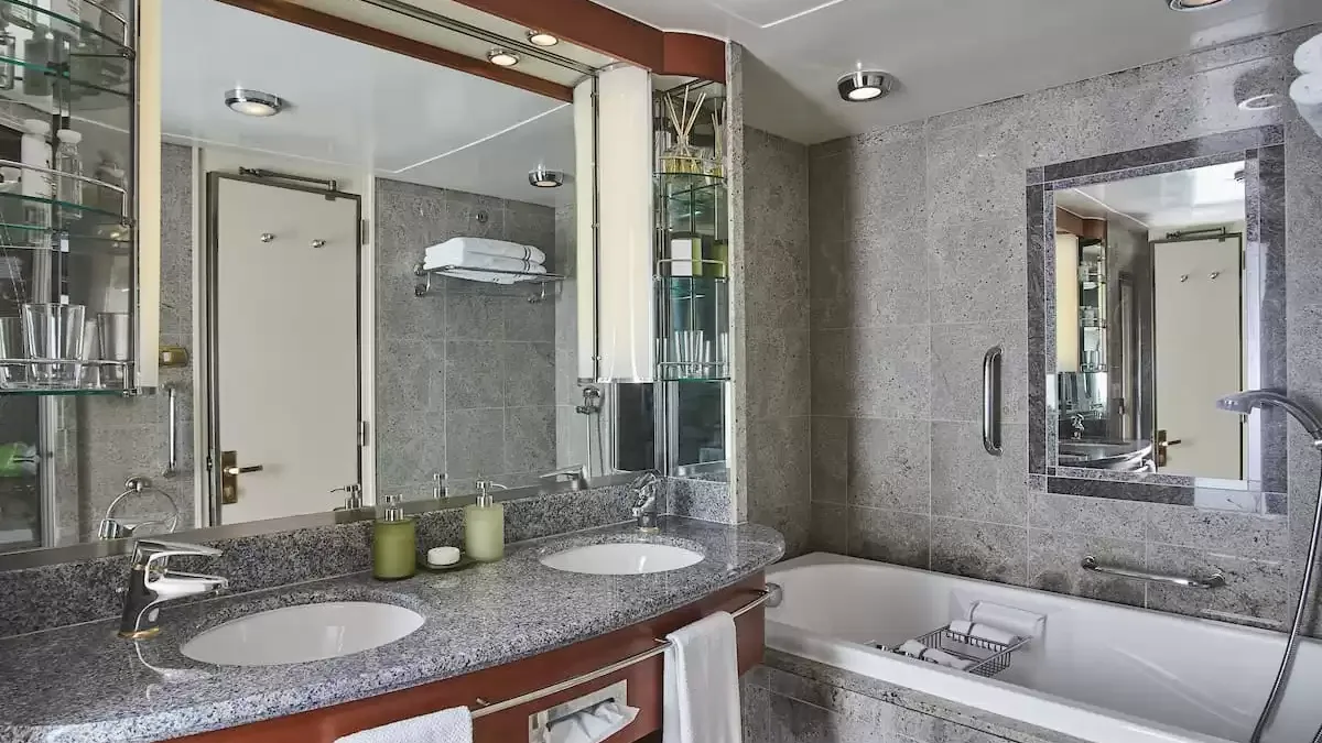 Une cabine à bord du Silver Whisper