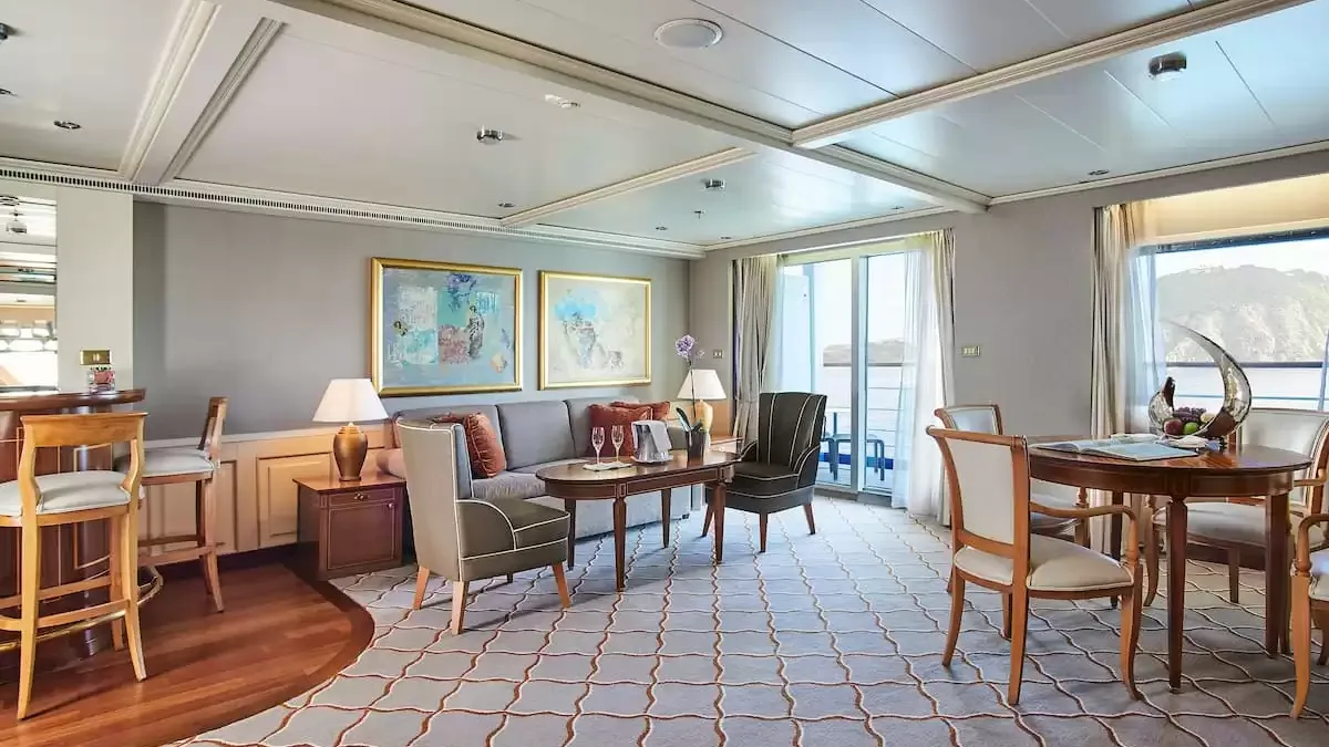 Une cabine à bord du Silver Whisper
