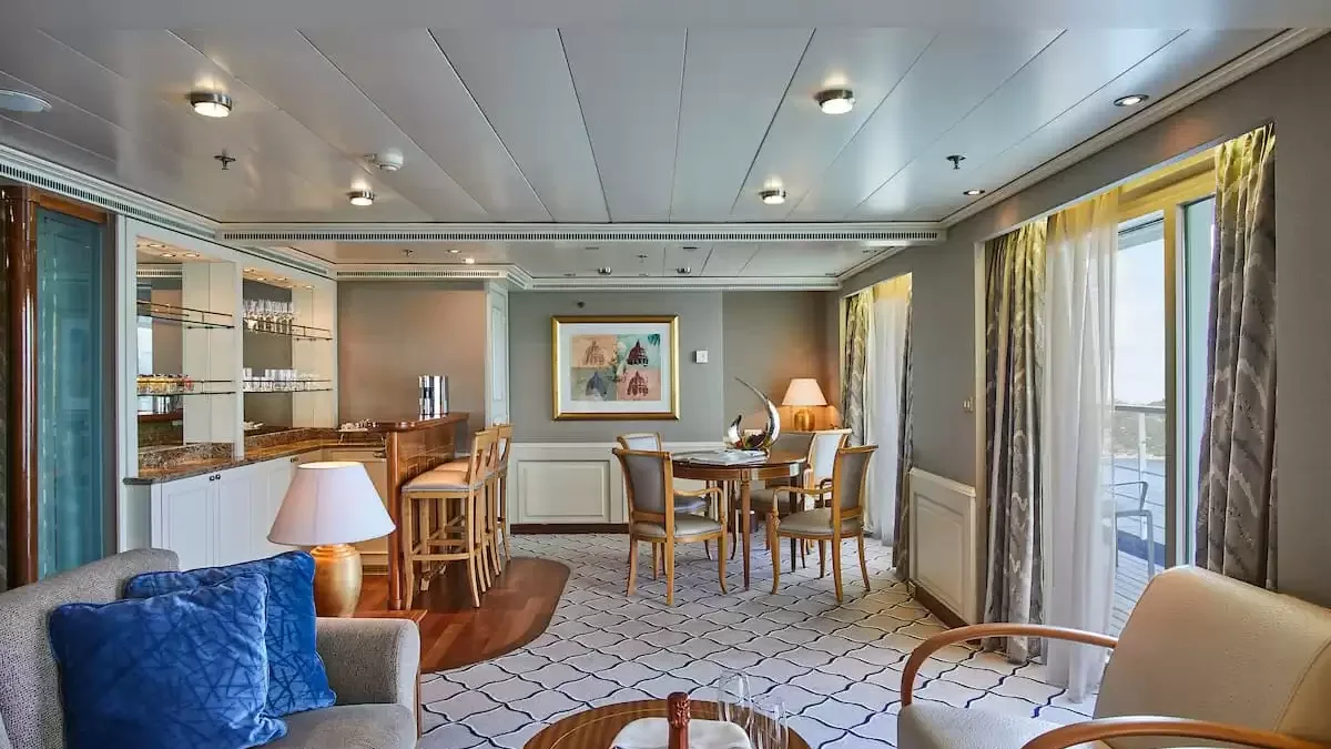 Une cabine à bord du Silver Whisper