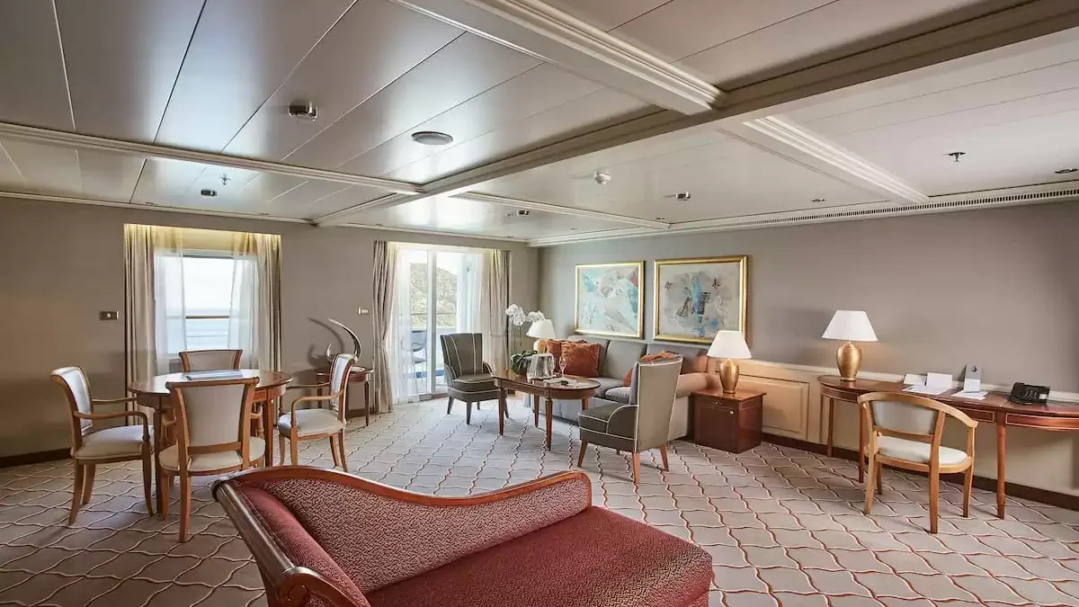 Une cabine à bord du Silver Whisper