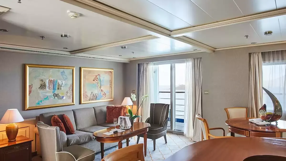 Une cabine à bord du Silver Whisper