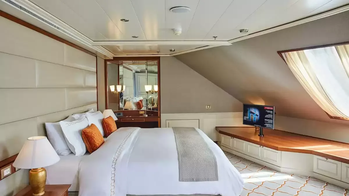 Une cabine à bord du Silver Whisper