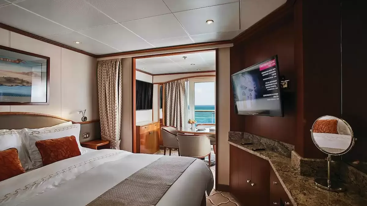 Une cabine à bord du Silver Wind