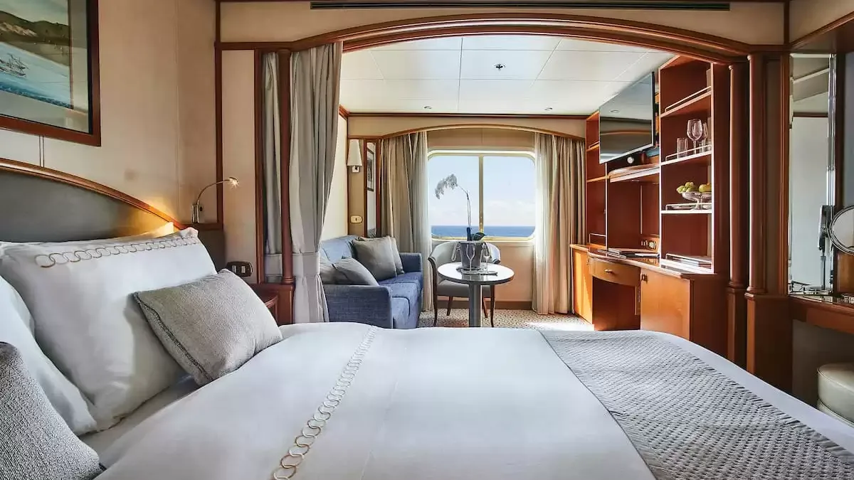 Une cabine à bord du Silver Wind
