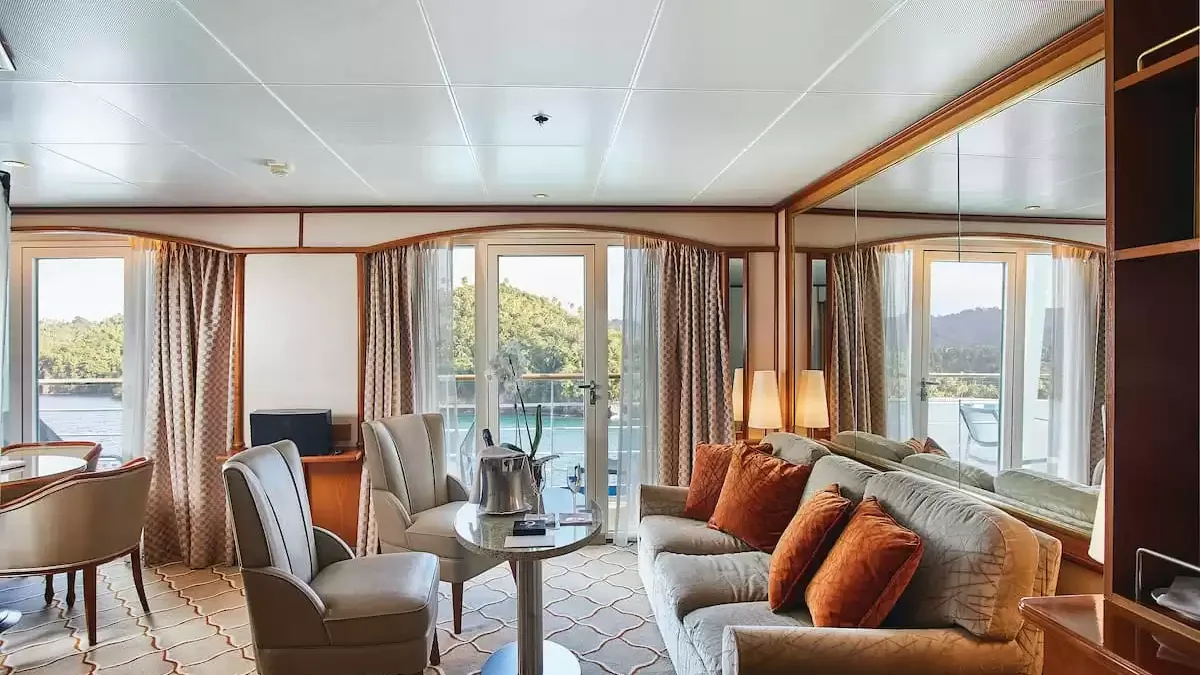 Une cabine à bord du Silver Wind