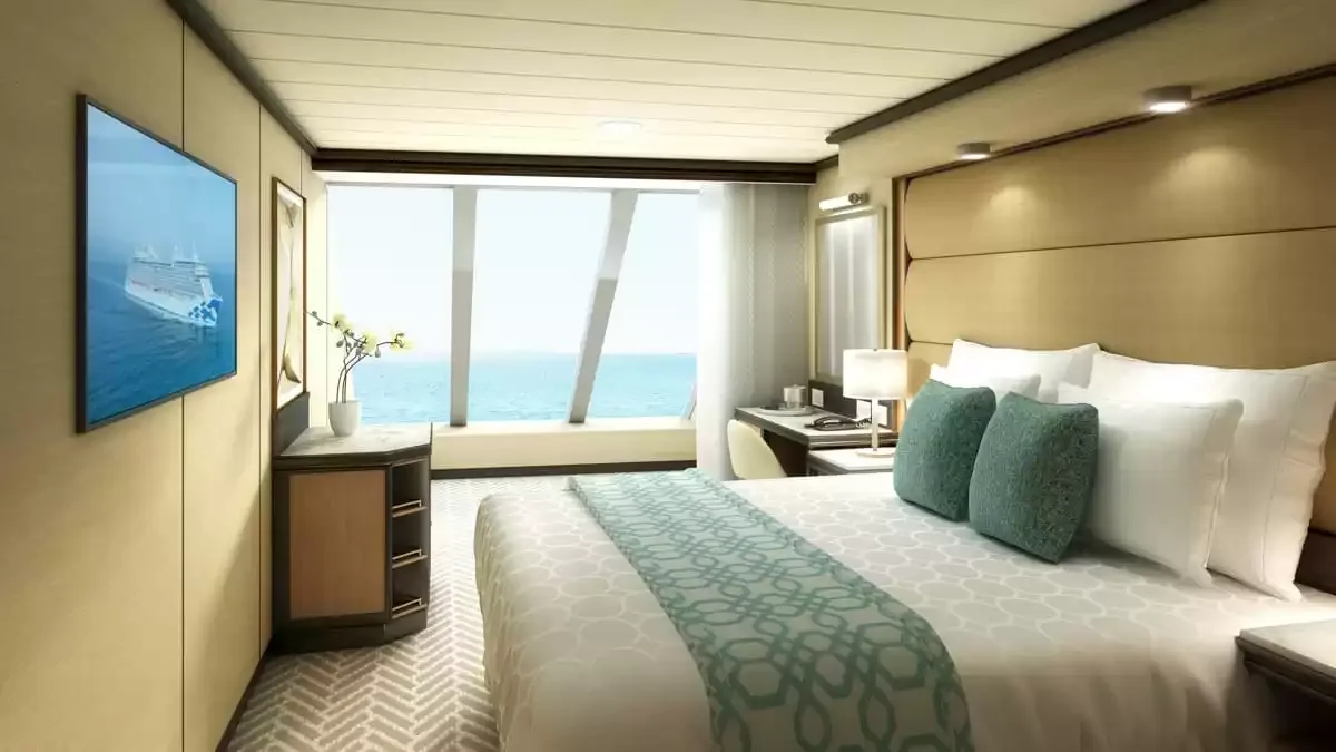 Une cabine à bord du Sky Princess