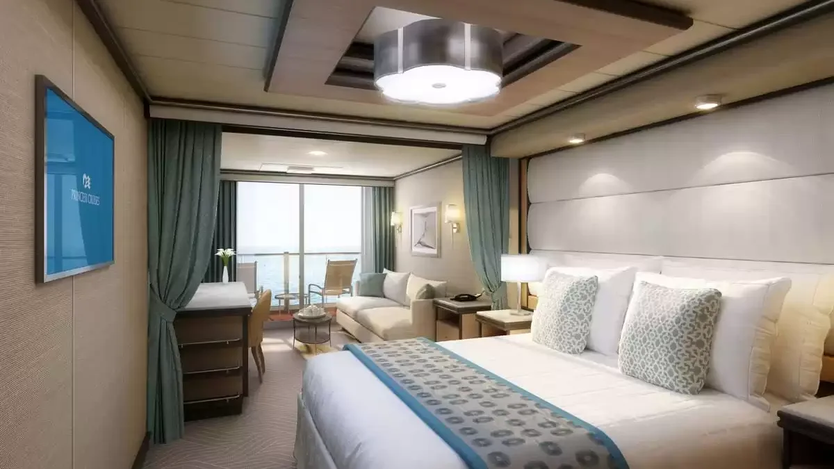 Une cabine à bord du Sky Princess