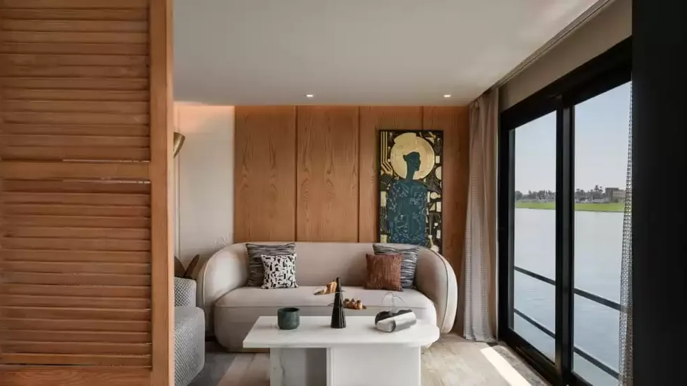 Une cabine à bord du Soleil