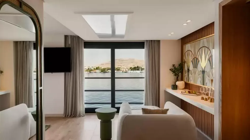 Une cabine à bord du Soleil