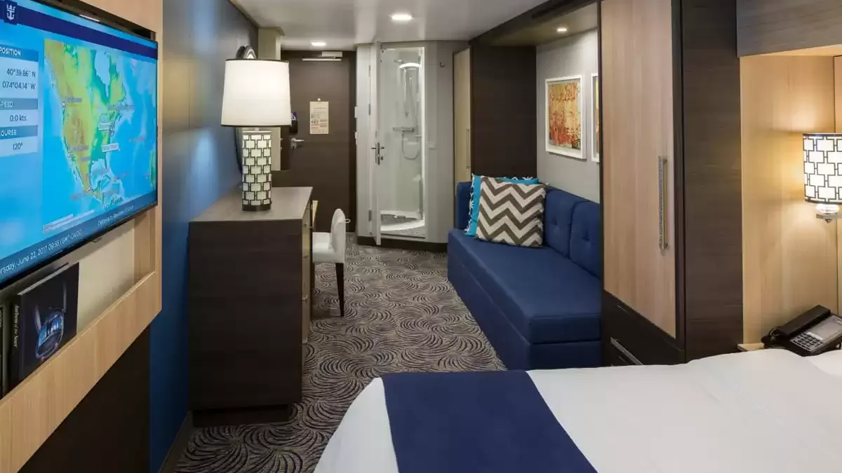Une cabine à bord du Spectrum Of The Seas