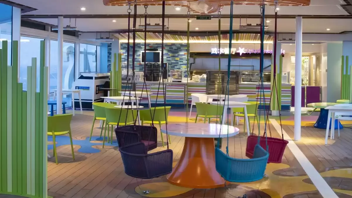 Espaces et activités à bord du Spectrum Of The Seas