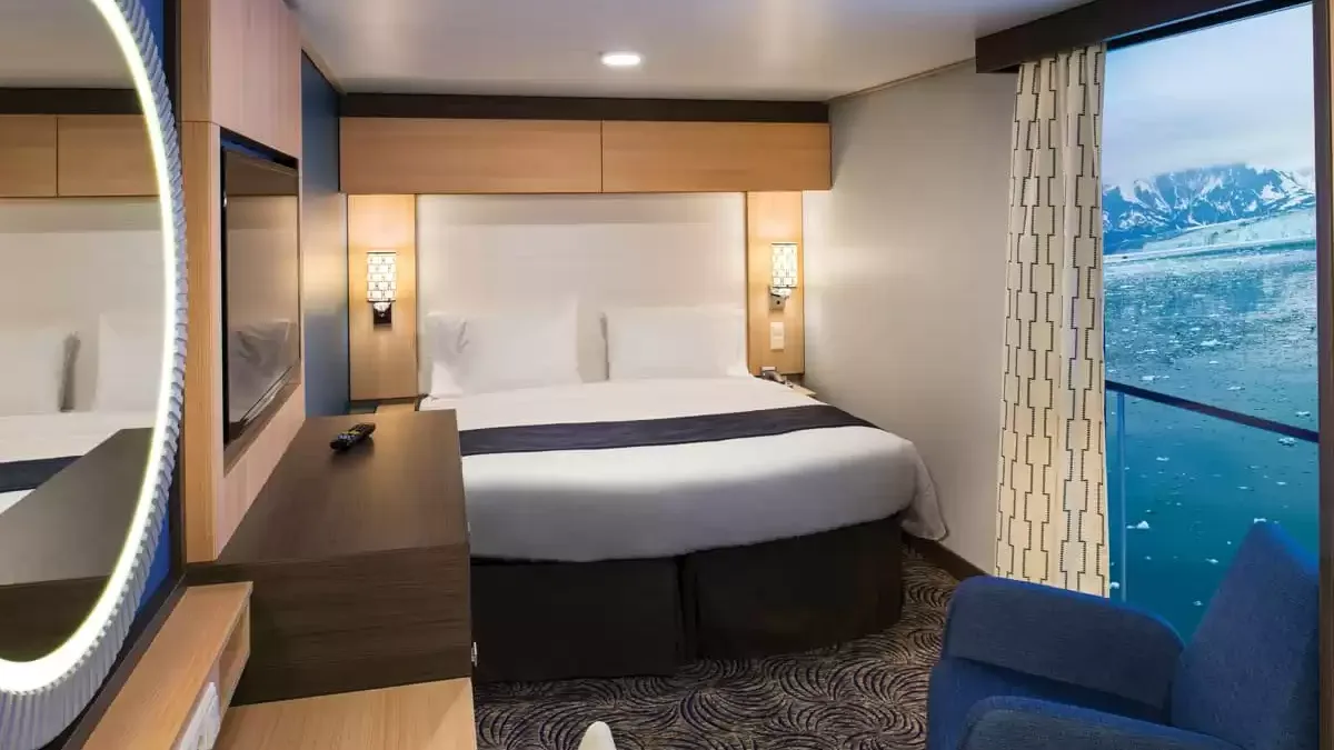 Une cabine à bord du Spectrum Of The Seas