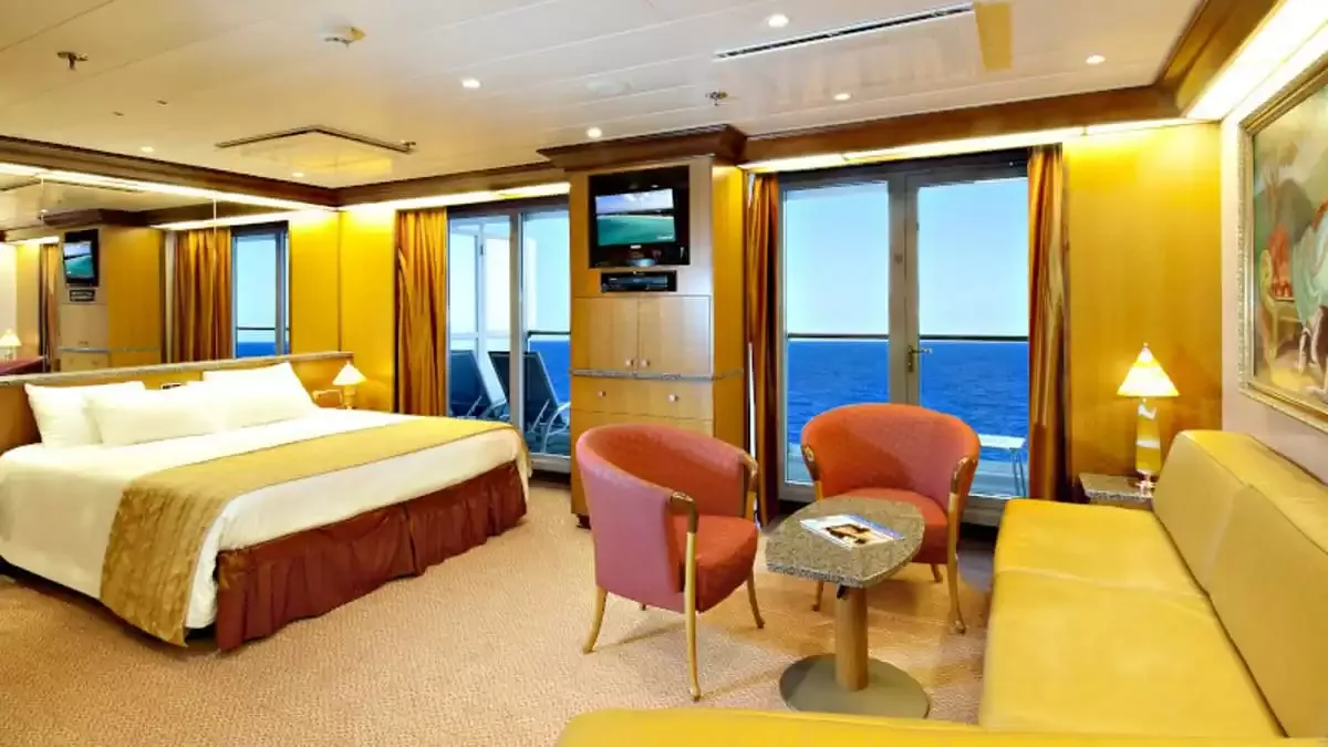 Une cabine à bord du Spirit