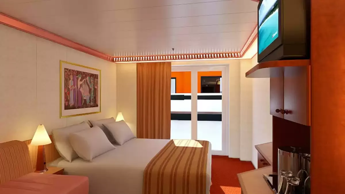 Une cabine à bord du Spirit