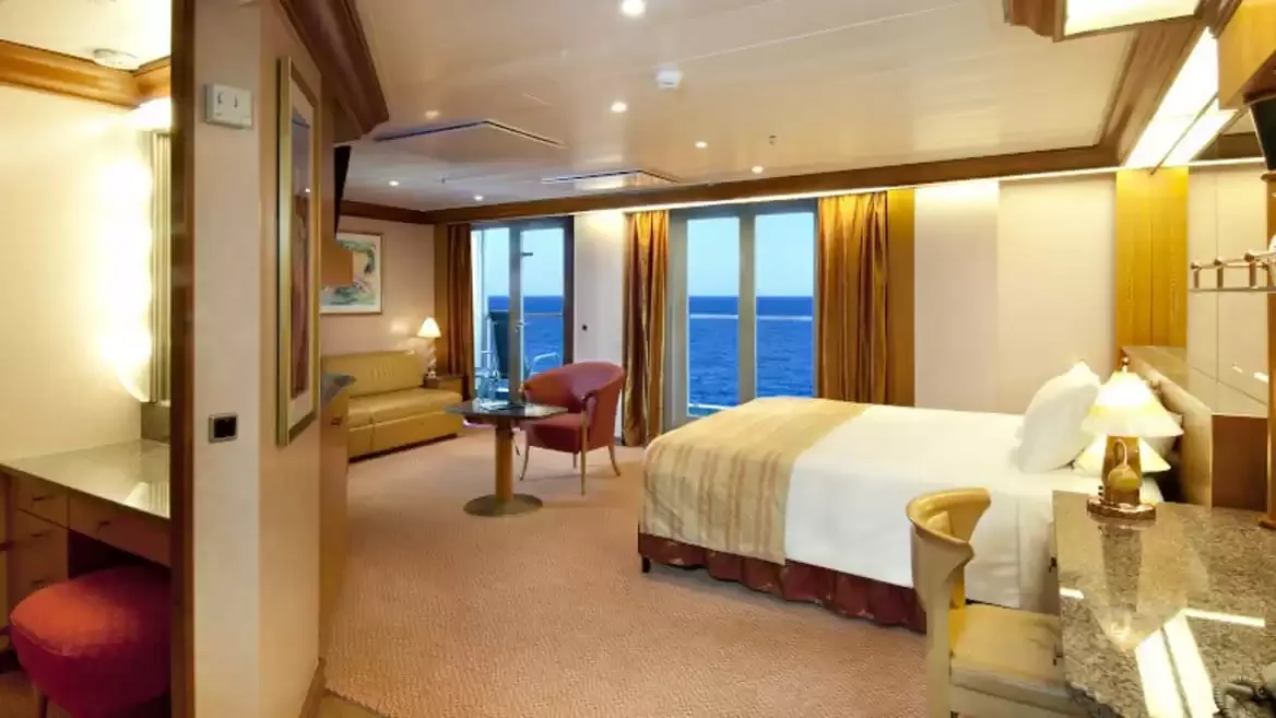 Une cabine à bord du Spirit