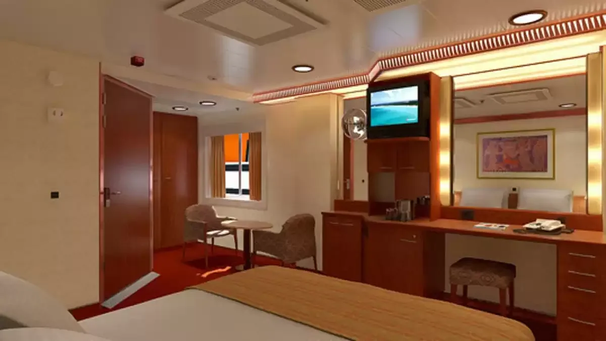 Une cabine à bord du Spirit