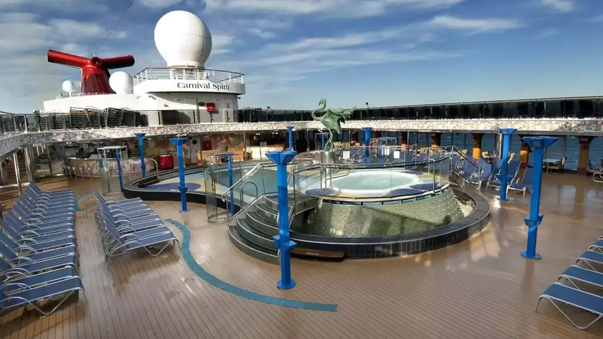 Espaces et activités à bord du Spirit