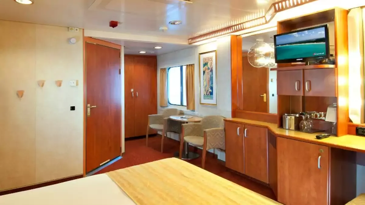 Une cabine à bord du Spirit
