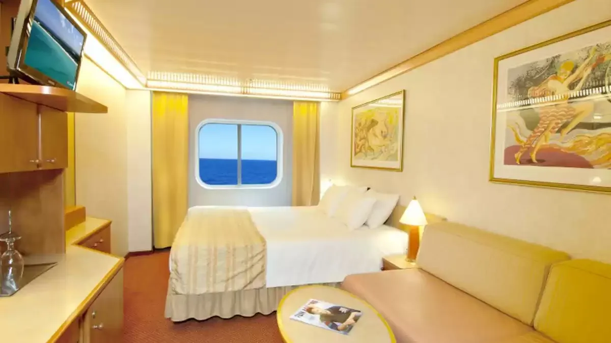 Une cabine à bord du Spirit