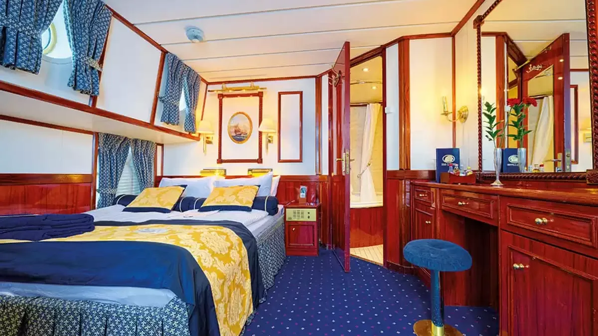 Une cabine à bord du Star Clipper