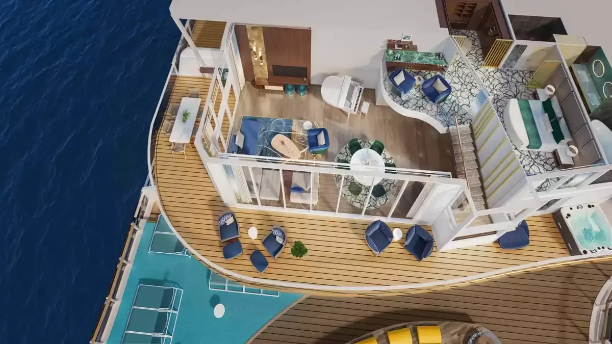 Une cabine à bord du Star of the Seas