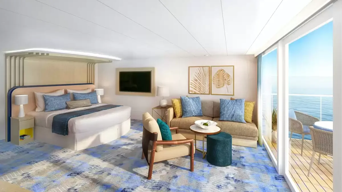 Une cabine à bord du Star of the Seas