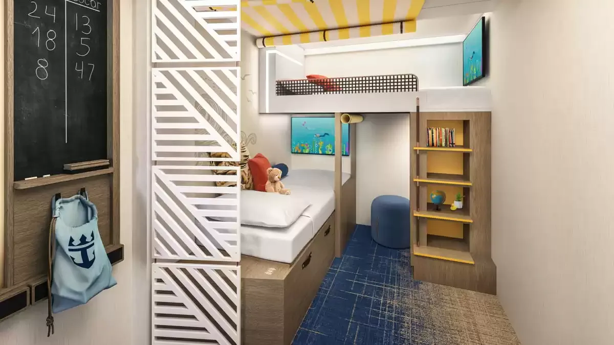Une cabine à bord du Star of the Seas