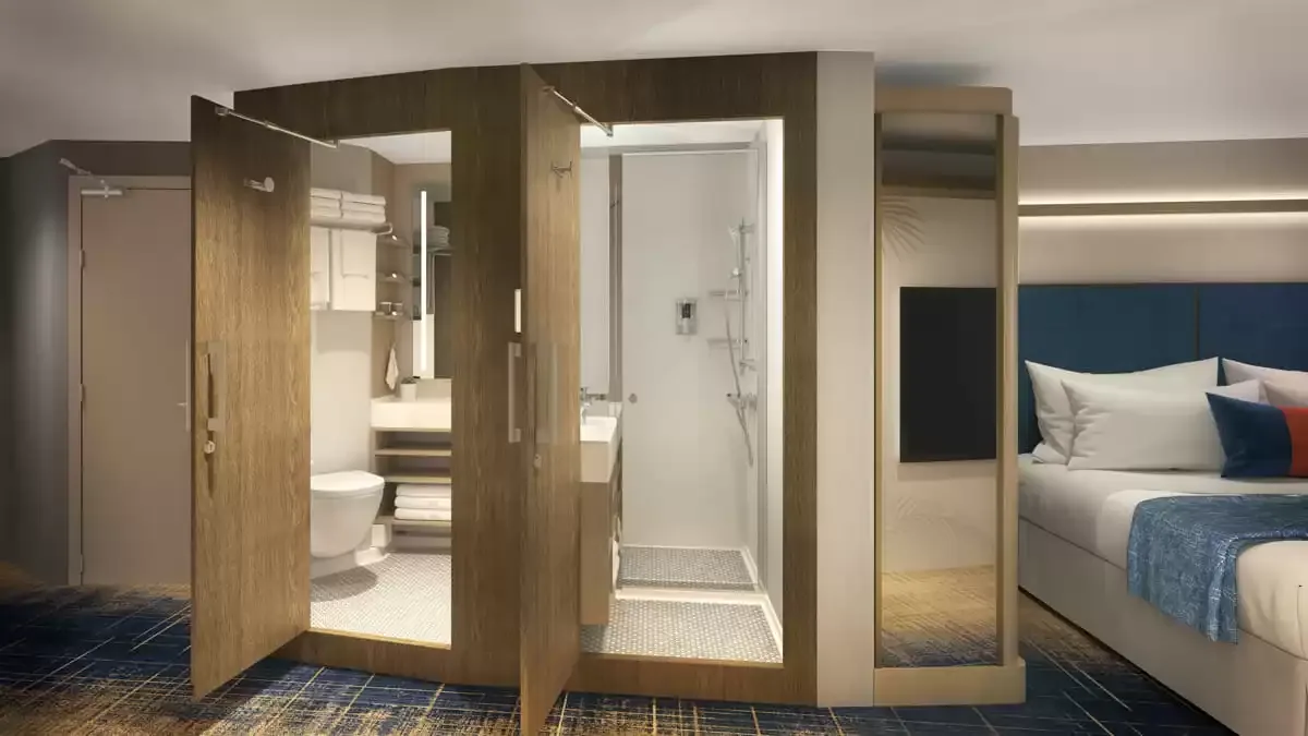 Une cabine à bord du Star of the Seas