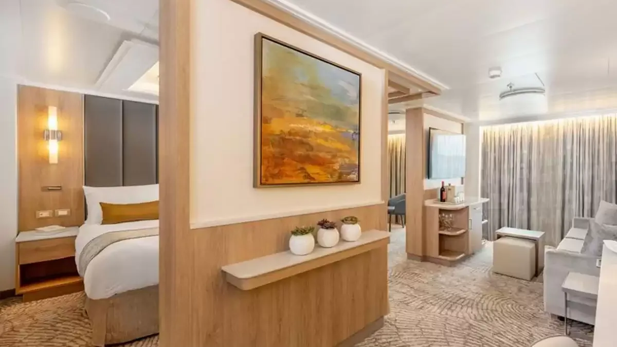 Une cabine à bord du Star Princess