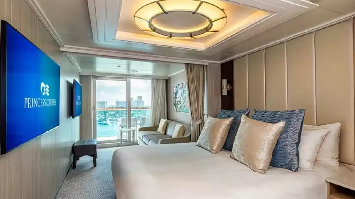 Une cabine à bord du Sun Princess