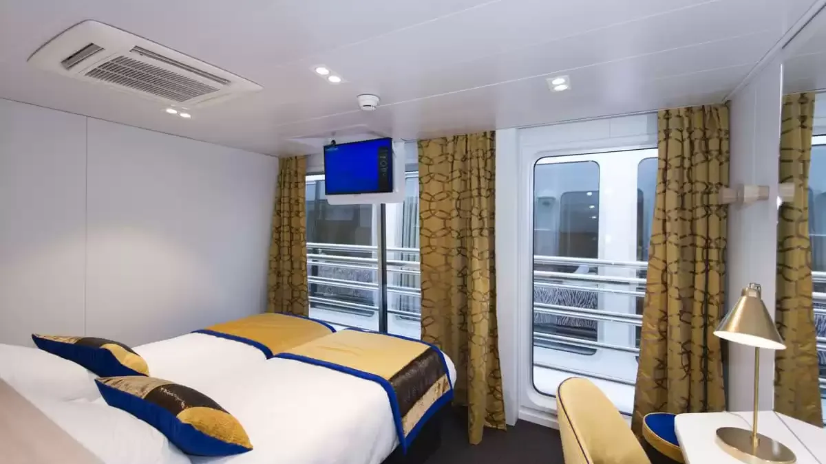 Une cabine à bord du Symphonie