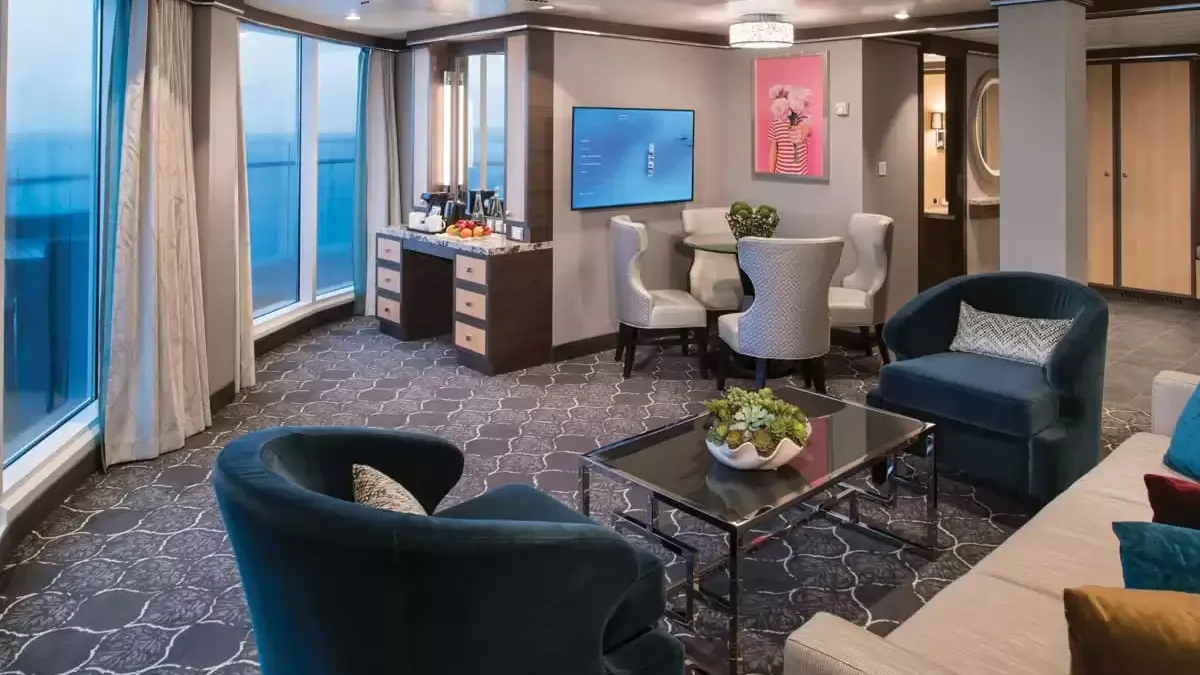 Une cabine à bord du Symphony of the Seas