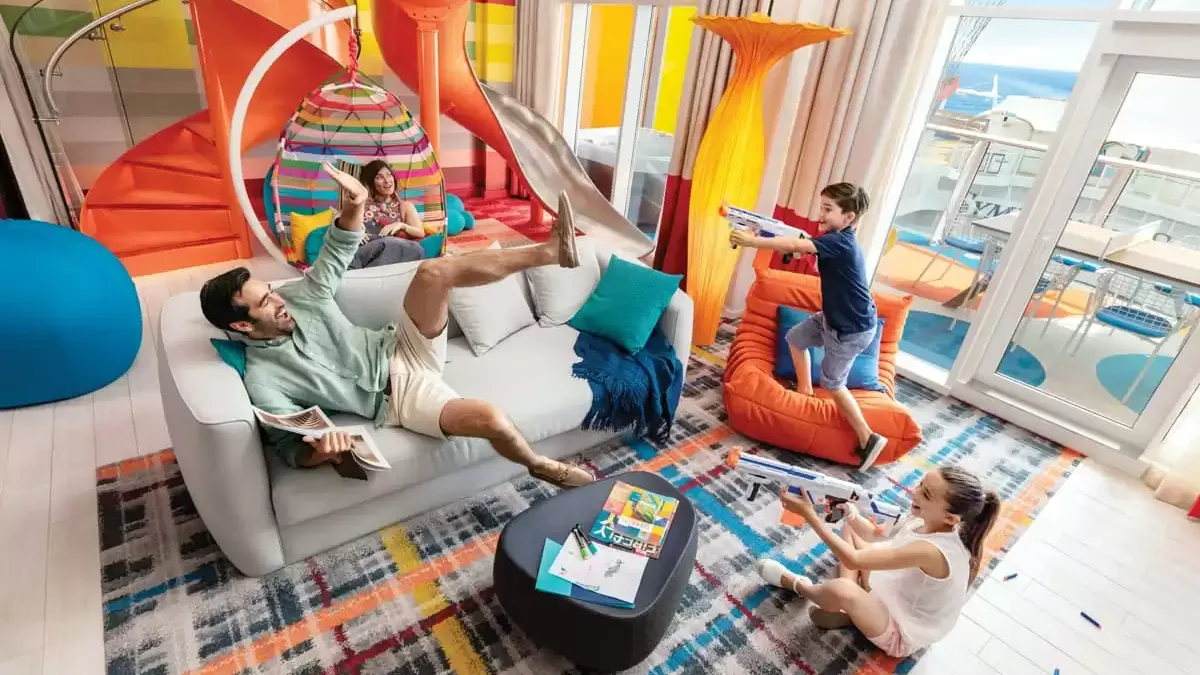 Une cabine à bord du Symphony of the Seas