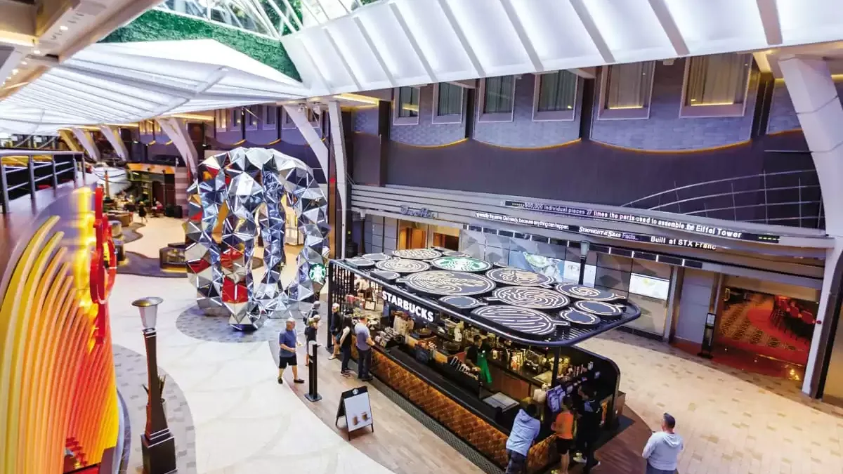 Espaces et activités à bord du Symphony of the Seas