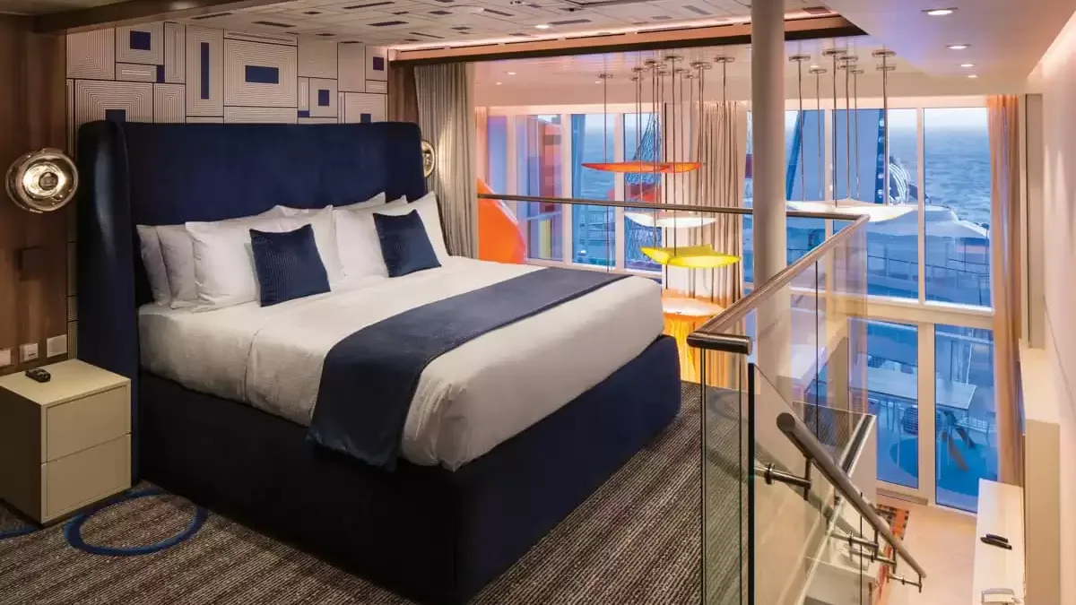 Une cabine à bord du Symphony of the Seas