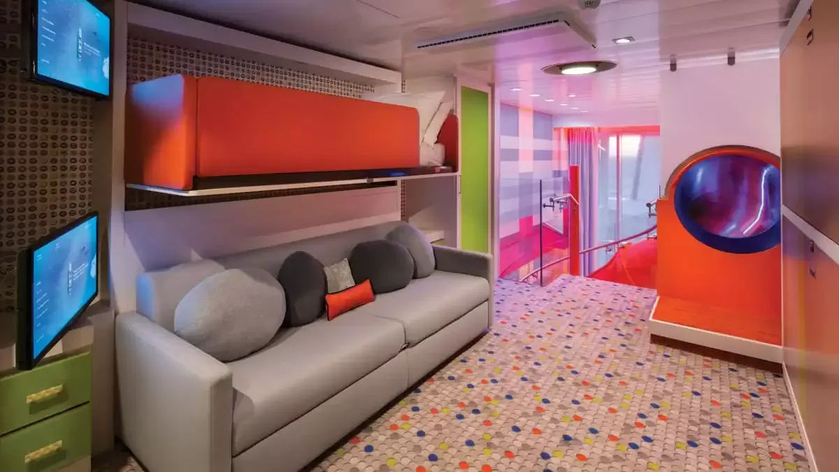 Une cabine à bord du Symphony of the Seas