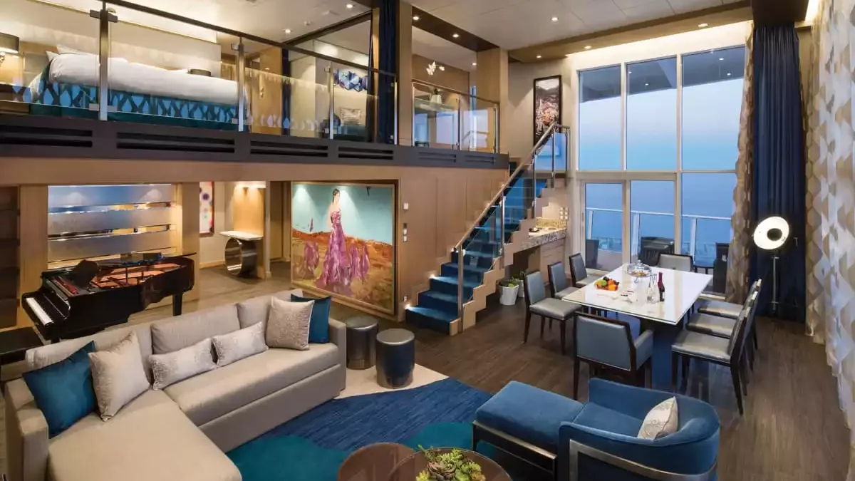 Une cabine à bord du Symphony of the Seas