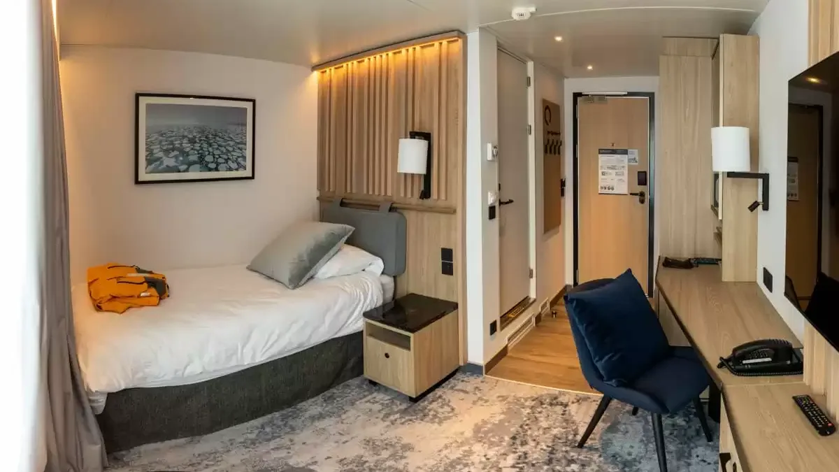 Une cabine à bord du Ultramarine