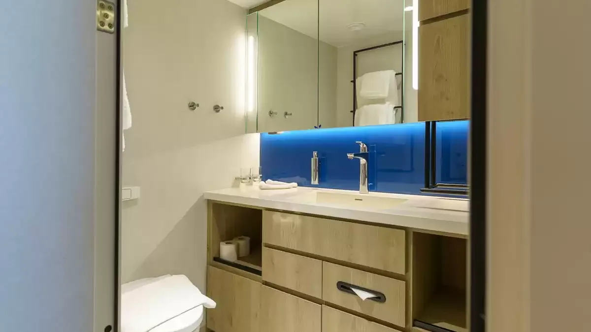 Une cabine à bord du Ultramarine