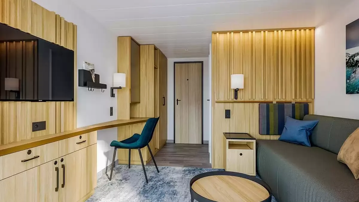 Une cabine à bord du Ultramarine