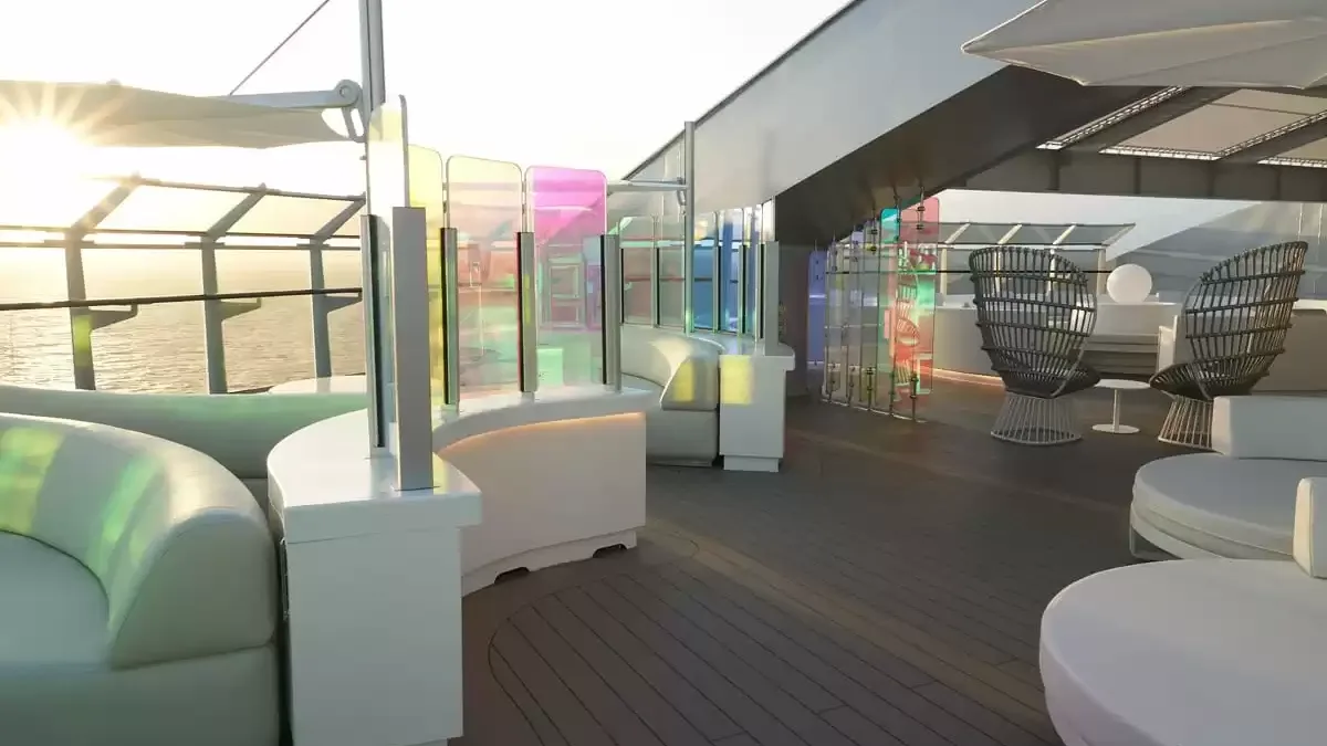 Espaces et activités à bord du Valiant Lady