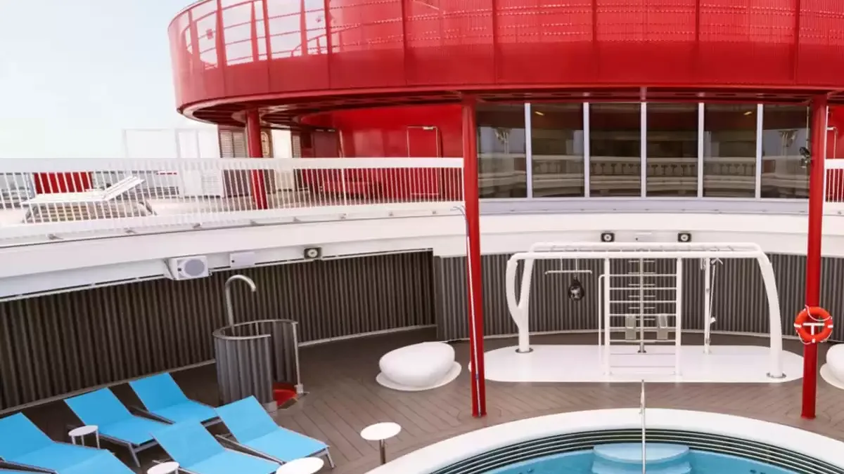 Espaces et activités à bord du Valiant Lady
